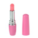 Stimulateur de clitoris rose dans un rouge à lèvres
