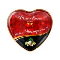 Mini bougie de massage fruits exotiques boîte coeur 35ml