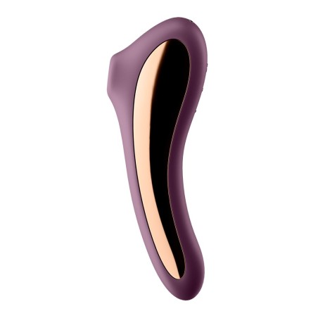 Satisfyer 2 en 1 Stimulateur de clitoris et vibromasseur Dual kiss rouge Satisfyer