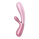 Satisfyer Vibromasseur rabbit rose chauffant USB connecté Hot Lover Satisfyer