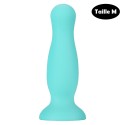 Plug anal ventouse vert pastel taille M