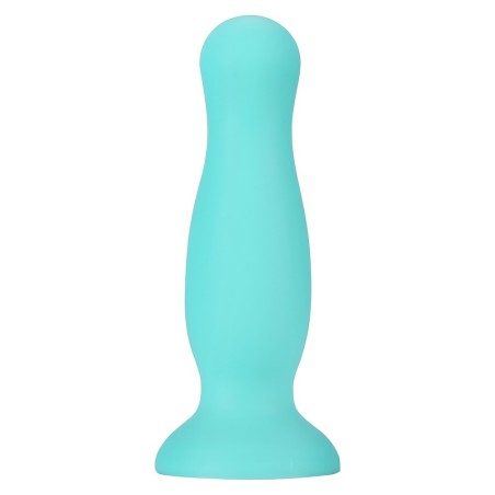 Plug anal ventouse vert pastel taille S