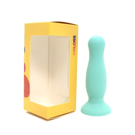 Plug anal ventouse vert pastel taille S