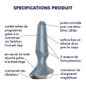 Satisfyer Plug anal vibrant connecté USB ilicious 2 Ice blue Satisfyer