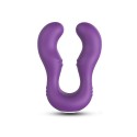 Vibromasseur Violet en forme de U double tête stimulateur point G