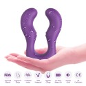 Vibromasseur Violet en forme de U double tête stimulateur point G