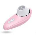 Vibromasseur rose à langue vibrante pour cunnilingus