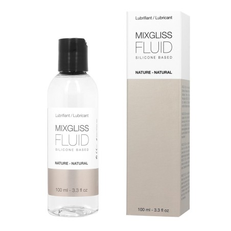 Lubrifiant Mixgliss Fluid nature silicone sans parfum 100 ML - MG0005