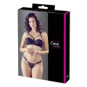 Ensemble soutien-gorge noir sexy avec armature et string assorti - OR2213729BLK