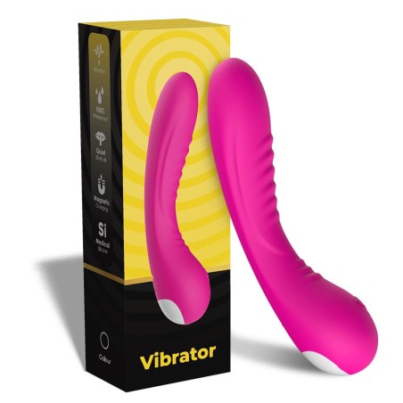 Vibromasseur courbé