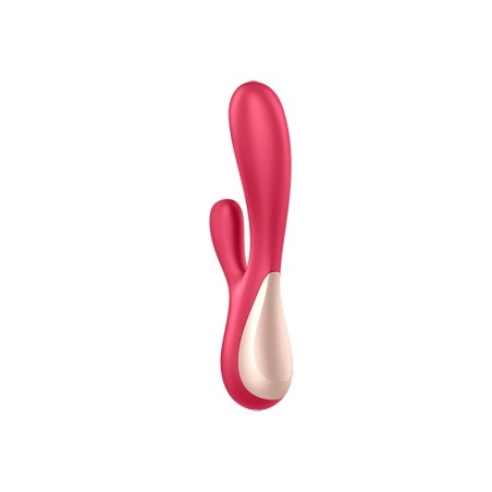 Satisfyer Vibromasseur rabbit rouge connecté Mono Flex Satisfyer