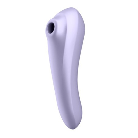 Satisfyer Vibromasseur et stimulateur de clitoris violet connecté Dual Pleasure Satisfyer