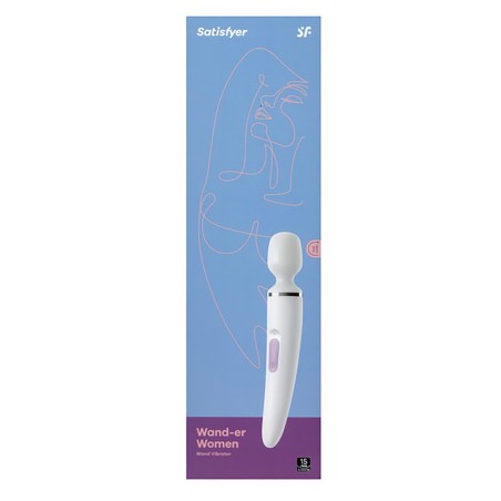 Satisfyer Wand-er Woman vibromasseur XXL blanc Satisfyer