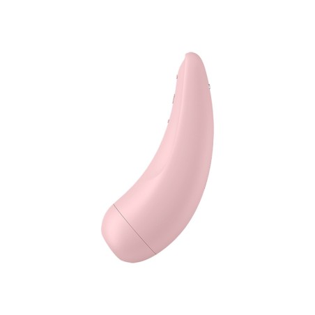 Satisfyer Stimulateur clitoridien connecté rose Curvy 2+ Satisfyer