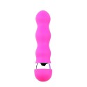 Mini Vibromasseur ondulé rose