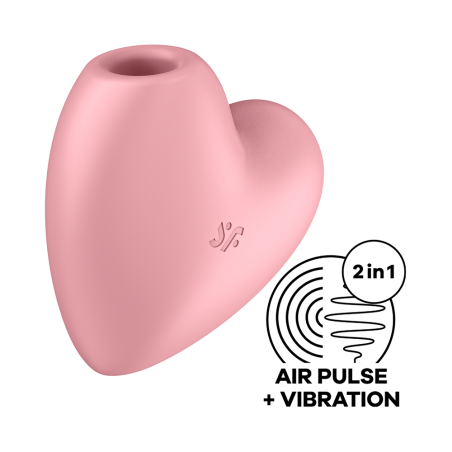 Stimulateur de clitoris USB en forme de cœur - Cuttie Heart - Satisfyer