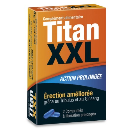 TitanXXL Stimulant sexuel 2 gélules