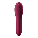 2 en 1 Vibromasseur et stimulateur de clitoris USB rouge Dual Crush