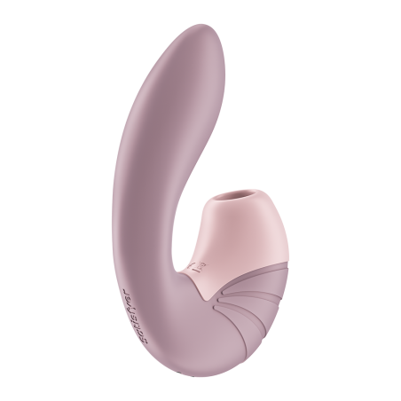 Satisfyer Vibromasseur point G avec stimulateur clitoris USB rose Supernova Satisfyer