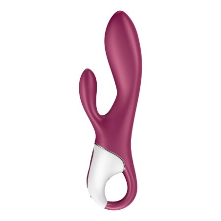 Satisfyer Rabbit chauffant connecté USB rouge Heated Affair Satisfyer