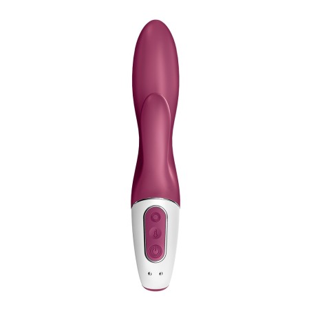 Satisfyer Rabbit chauffant connecté USB rouge Heated Affair Satisfyer