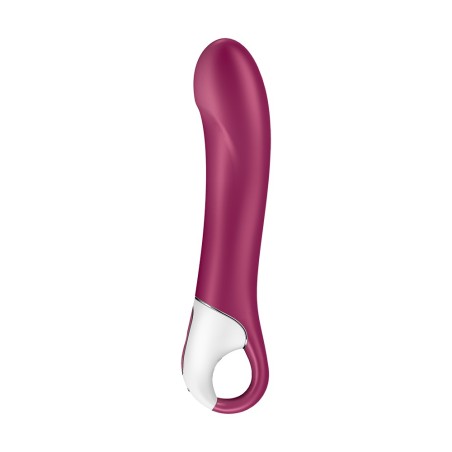 Satisfyer Vibromasseur chauffant connecté USB rouge Big Heat Satisfyer