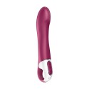 Satisfyer Vibromasseur chauffant connecté USB rouge Big Heat Satisfyer