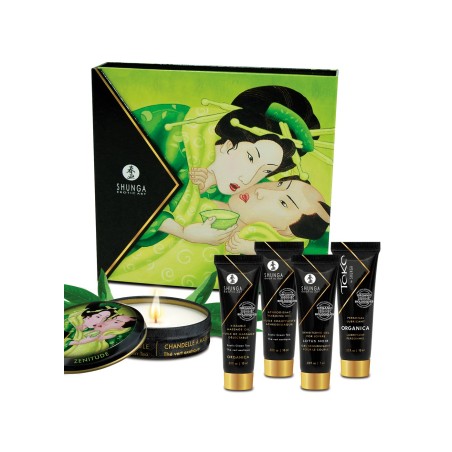 Coffret de Geisha Bio thé vert