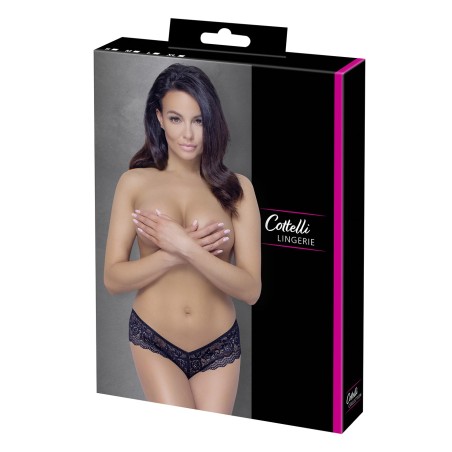 String en dentelle sexy noire