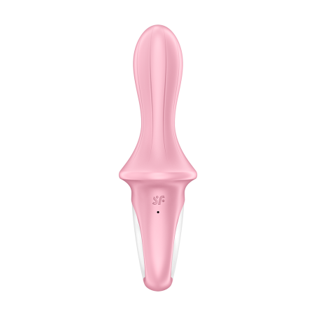 Vibromasseur anal gonflant connecté rose USB Air Pump Booty 5 Satisfyer - CC597803