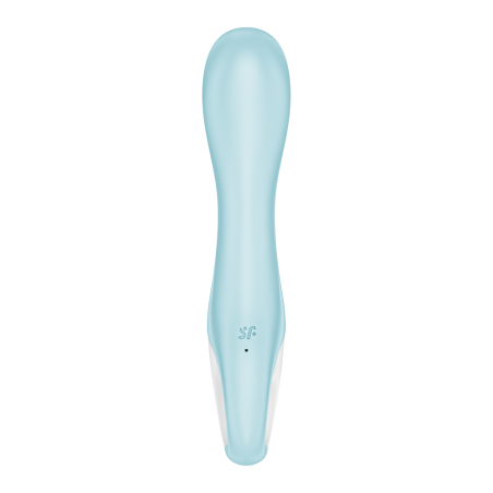 Vibromasseur gonflant connecté bleu USB Air Pump Vibrator 5 Satisfyer - CC597802