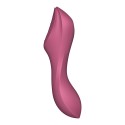 Satisfyer 2 en 1 Stimulateur de clitoris et vibromasseur Curvy Trinity 3 rouge Satisfyer