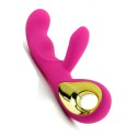 Vibromasseur rabbit USB rose point G