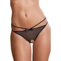 Panty ouvert noire Femme Fatale - REN1047-BLK