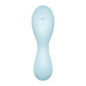 Vibromasseur connecté 3 en 1 Bleu USB Curvy Trinity 5 - CC597823