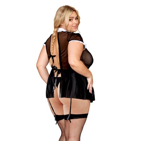 Costume sexy d'écolière gothique grande taille