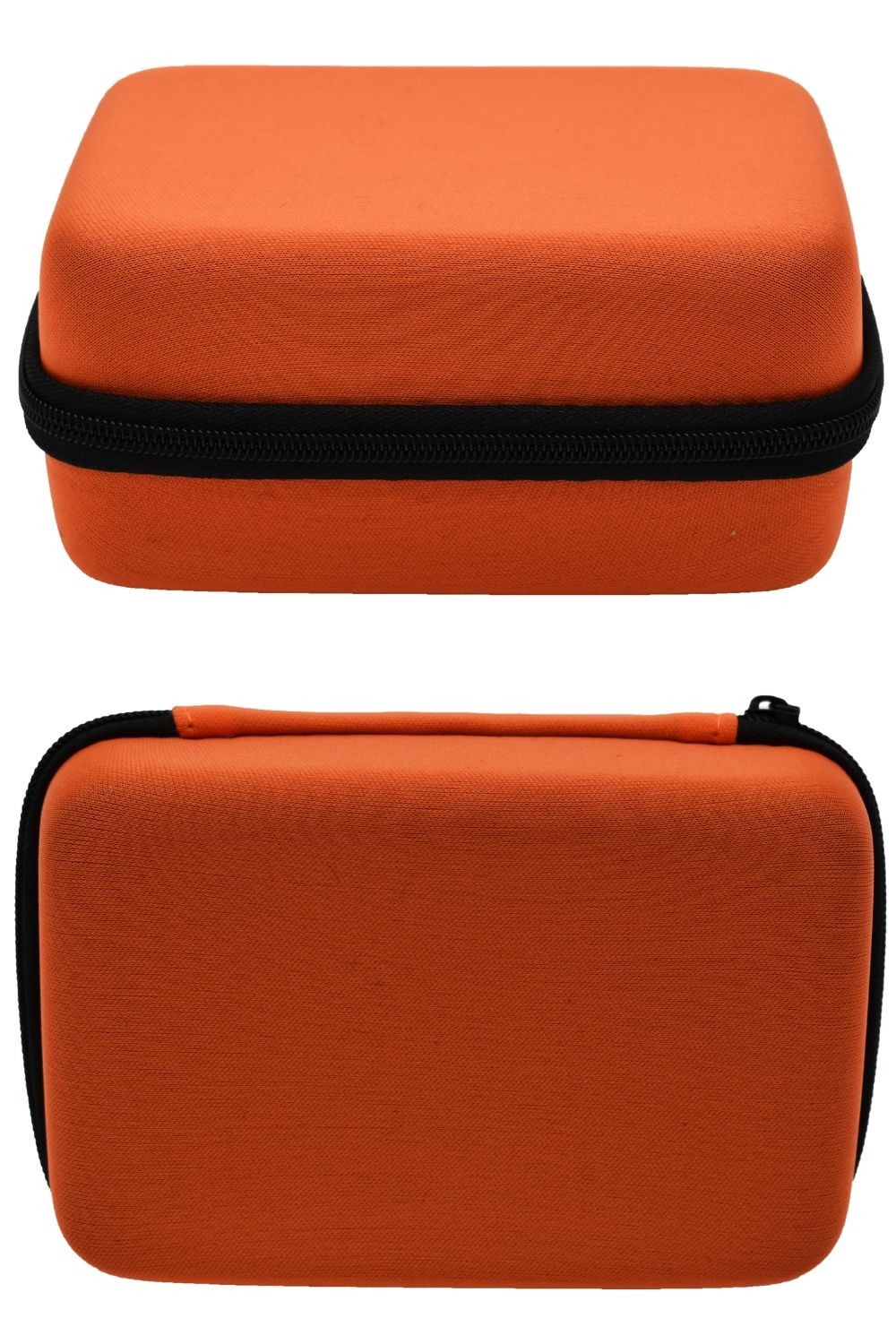 Boite de rangement coquée orange