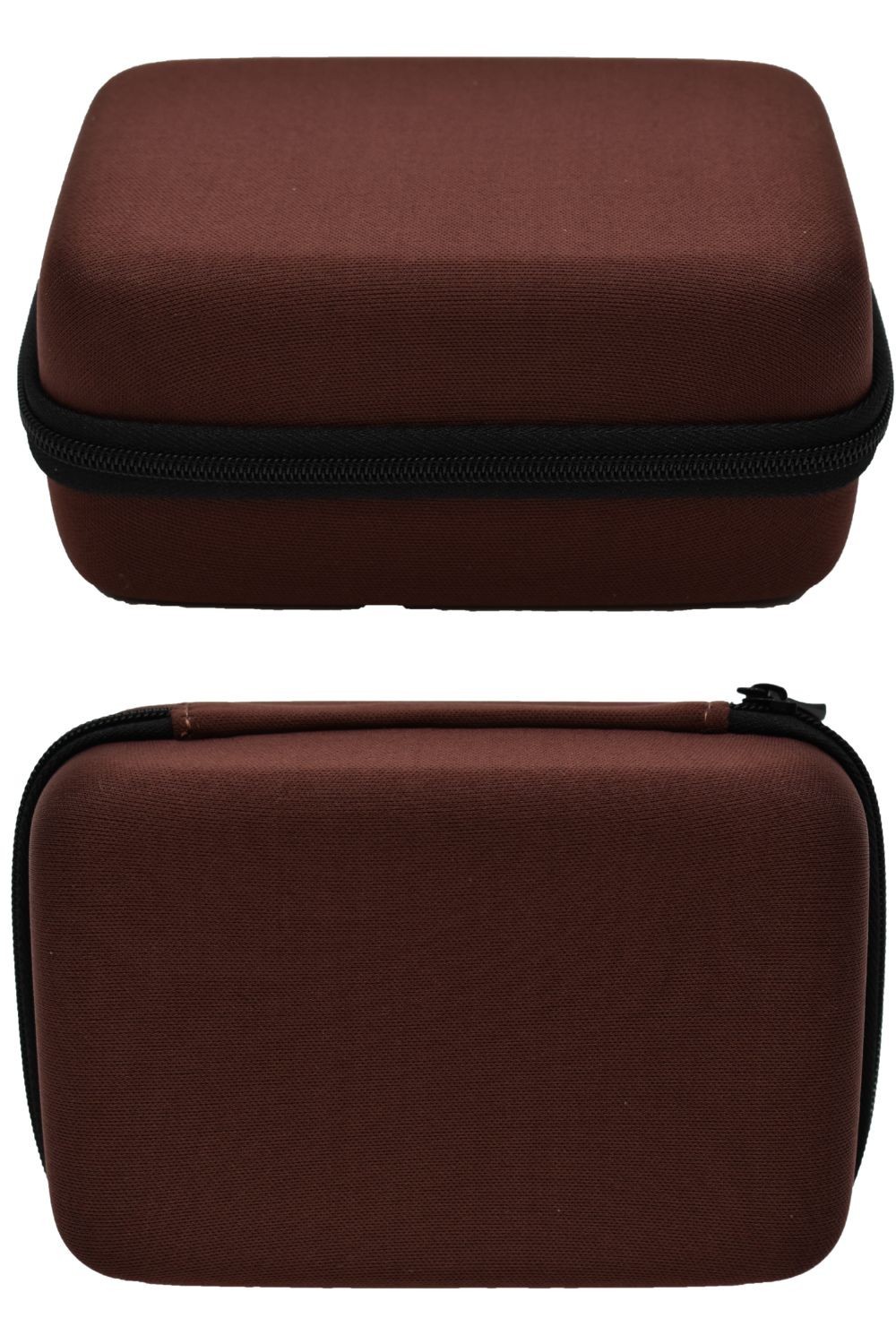 Boite de rangement coquée marron
