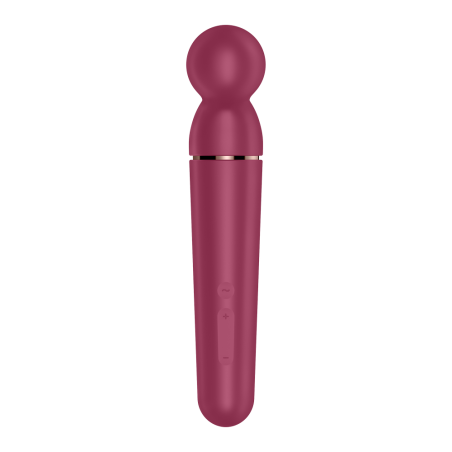Vibromasseur wand rouge USB 60 vibrations Planet Wand-er Satisfyer - CC597844