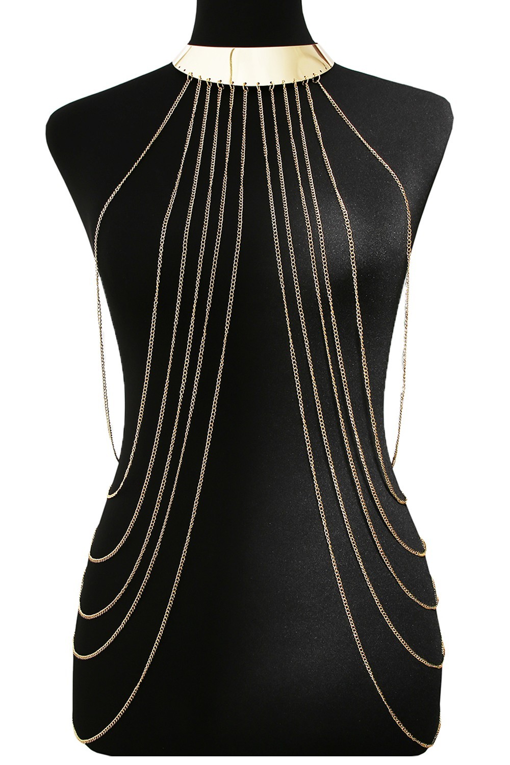 Chaînes de corps doré