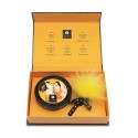 Mini Coffret poudre corporelle mangue et plumeau assorti - CC1035