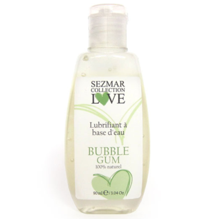 Lubrifiant à base d'eau 100% naturel Bubble Gum 90 ml