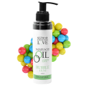 Huile de massage comestible bubble gum 100% naturelle 100ml