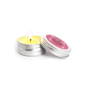 Mini Bougie de massage barbe à papa 30 ml 100% naturelle