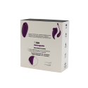 Vibromasseur clitoridien violet avec son œuf vibrant à distance