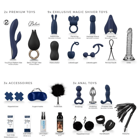 Calendrier de l’Avent Érotique Magic Shiver 2025 – Premium 24 Surprises