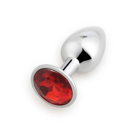 Plug Bijou Anal – Taille M – Cristal Rouge