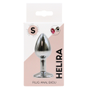 Plug Bijou Anal – Taille S – Cristal Rose (Débutant)