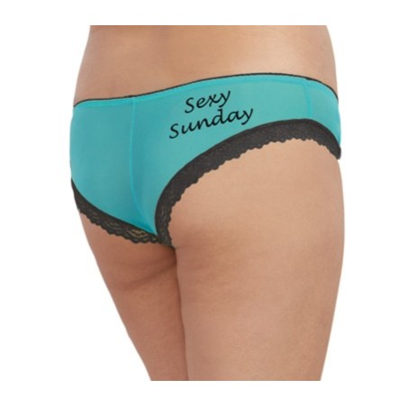 Lot de 3 shortys colorés grande taille