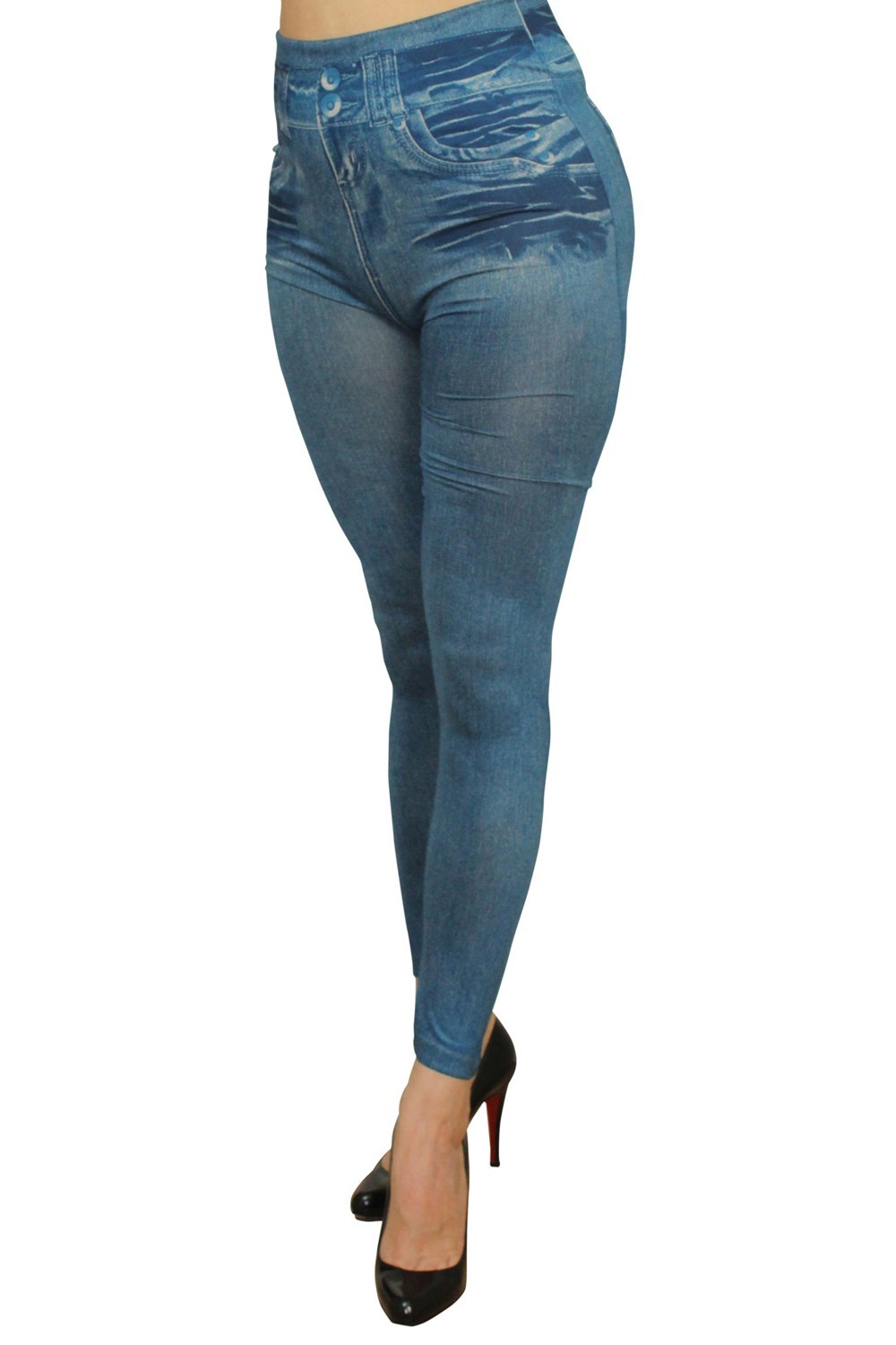 Legging effet outlet jean
